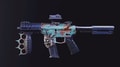Lady Death Exotic SMG Weapon