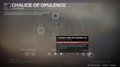 Chalice of opulence upgrade