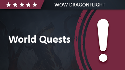 World Quests Dragonflight