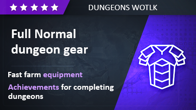 Full Normal dungeon gear game screenshot