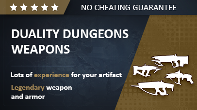 Duality Dungeon weapons