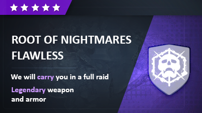 ROOT OF NIGHTMARES RAID - FLAWLESS game screenshot