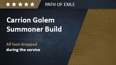Carrion Golem Summoner Build game screenshot