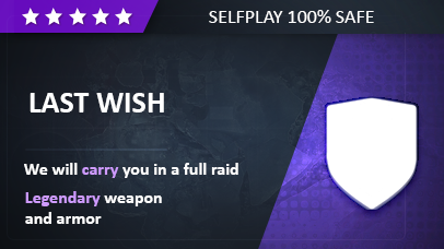 Last Wish raid game screenshot