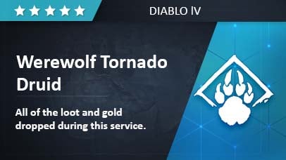 Werewolf Tornado Druid game screenshot