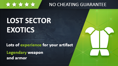Lost Sector Exotics game screenshot