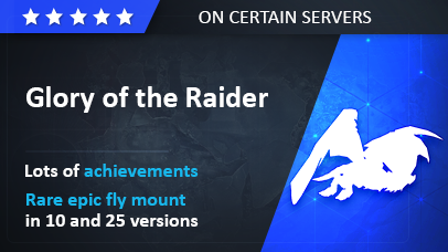 Glory of the Raider - WotLK game screenshot