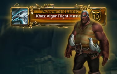 Khaz Algar Flight Master game screenshot