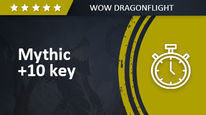 Mythic +10 boost Dragonflight game screenshot