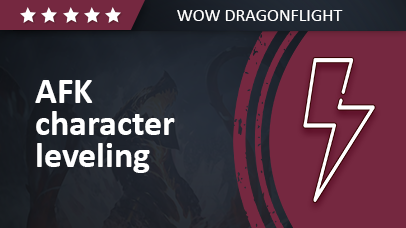 AFK character leveling without share account 1-70