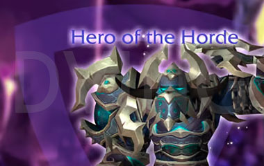Hero of the Horde title game screenshot