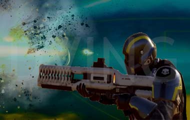 RS-422 Railgun game screenshot