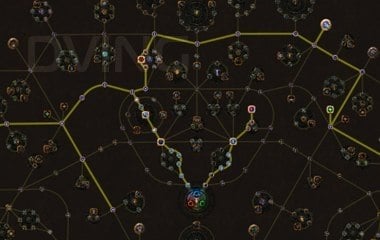 Character powerleveling Path of Exile game screenshot