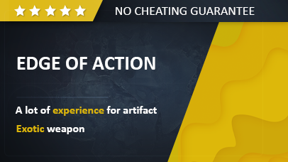 Edge of Action Exotic Titan Glaive game screenshot