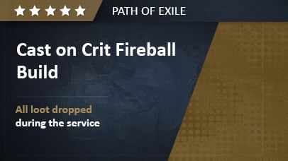 Cast on Crit Fireball Build game screenshot