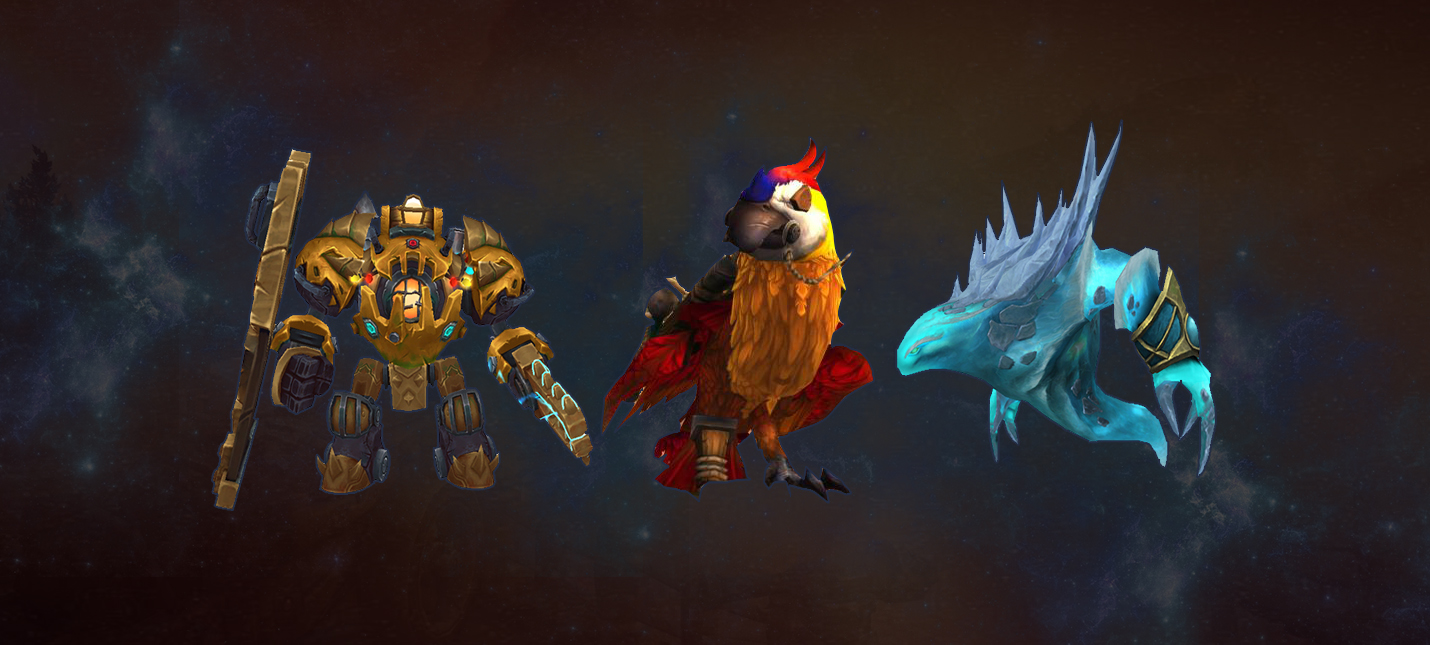 All mounts Battle for Azeroth game screenshot