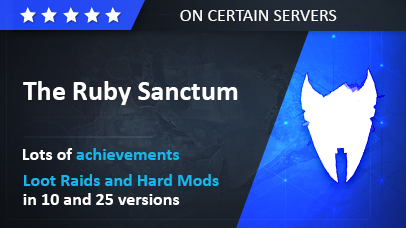 The Ruby Sanctum - WotLK game screenshot