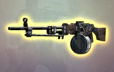 Открыть золотой камуфляж на LMG(ручной пулемет) game screenshot